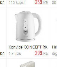 Konvice CONCEPT RK