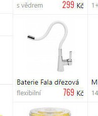 Baterie Fala dřezová