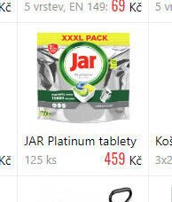JAR Platinum tablety