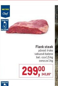 Flank steak