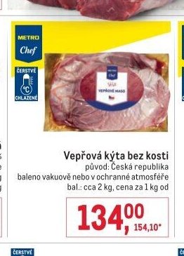 Vepřová kýta bez kosti