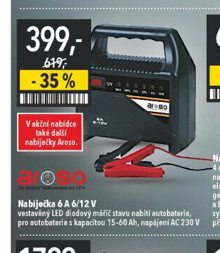 Nabíječka 6 A 6/12 V