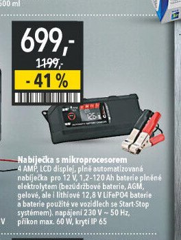 Nabíječka s mikroprocesorem
