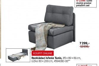 Rozkládací křeslo Tunis - ASKO akcniletaky.com