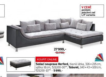 Sedací souprava Herford - ASKO akcniletaky.com