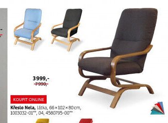 Křeslo Nela - ASKO akcniletaky.com
