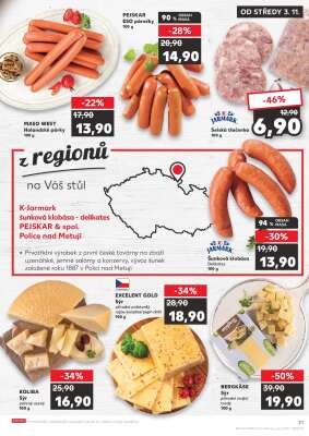 akční leták Kaufland 3.11.2021-9.11.2021