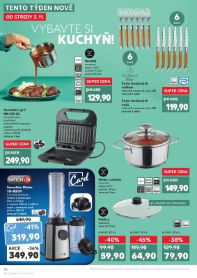 akční leták Kaufland 3.11.2021-9.11.2021