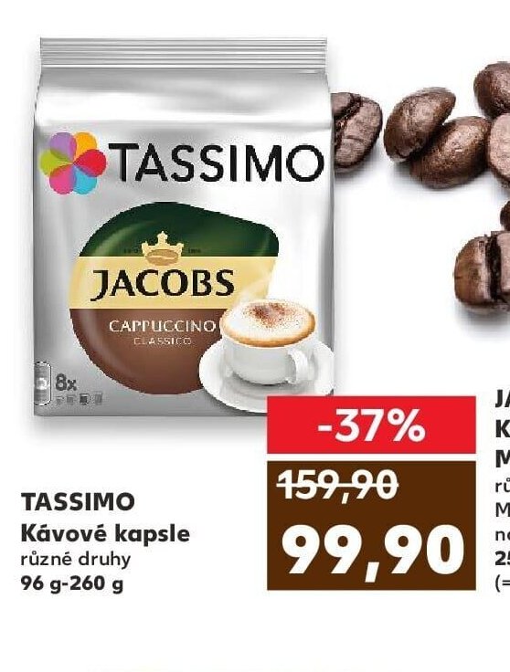 Tassimo Kávové kapsle
