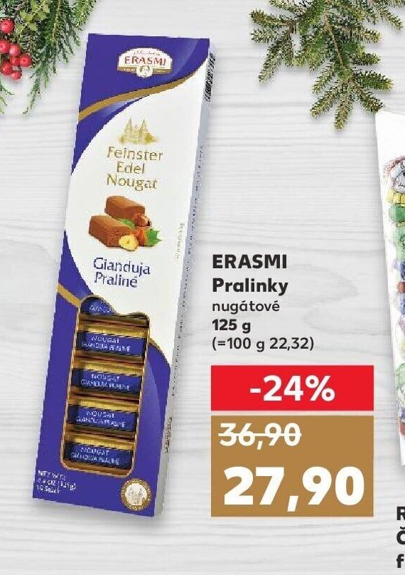 Erasmi Pralinky nugátové
