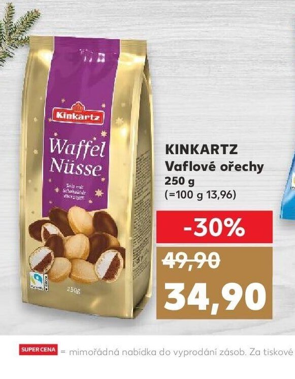 Kinkartz Vaflové ořechy