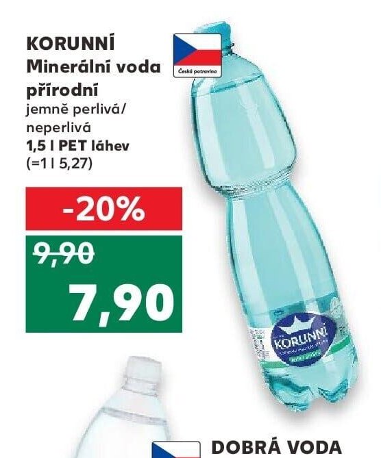 KORUNNÍ Minerální voda