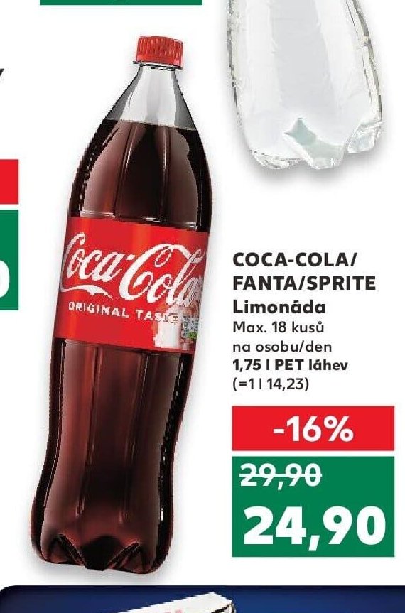 COCA-COLA/ FANTA/SPRITE Limonáda