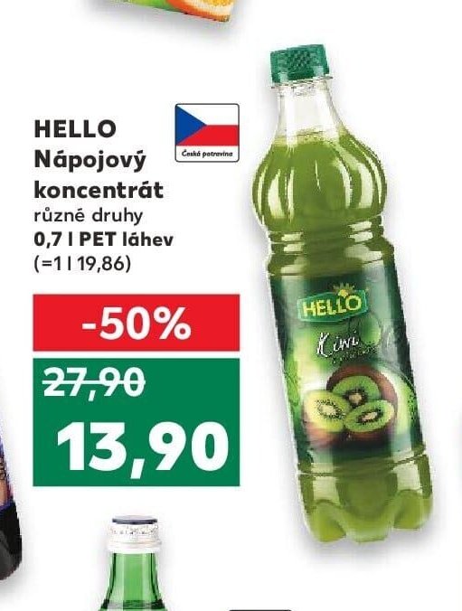 HELLO Nápojový koncentrát