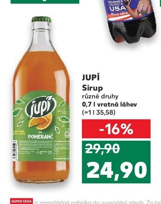 JUPÍ Sirup