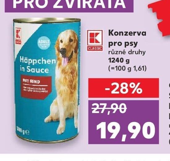 Konzerva pro psy