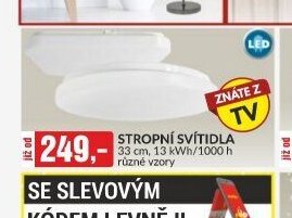 Stropní svítidla