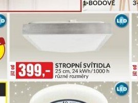 Stropní svítidla
