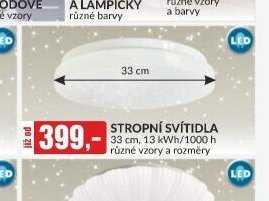Stropní svítidla