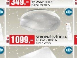 Stropní svítidla