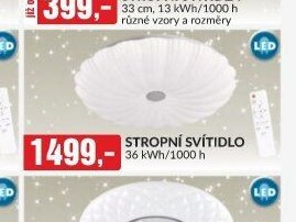 Stropní svítidla