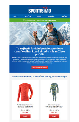 akční leták Sportisimo 31.10.2021-5.11.2021