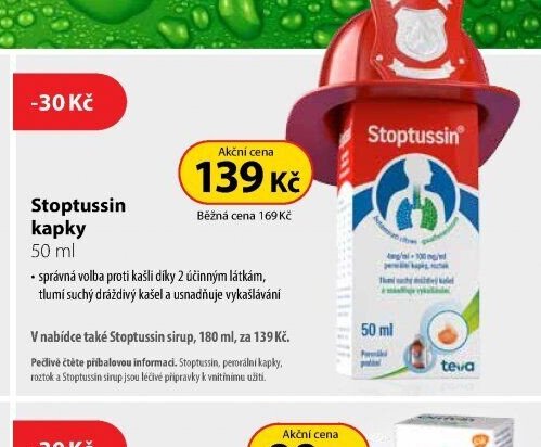 Stoptussin kapky