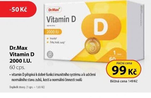 Dr.Max Vitamin D 2000 I.U.