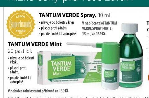 TANTUM VERDE 20 pastilek
