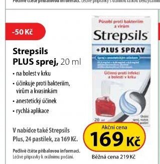 Strepsils PLUS sprej, 20 ml