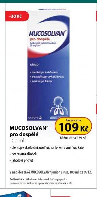 MUCOSOLVAN pro dospělé 100 ml