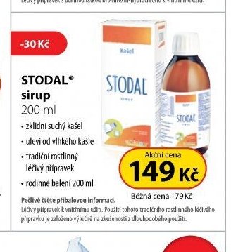 STODAL sirup 200 ml
