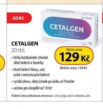 CETALGEN 20 tbl.