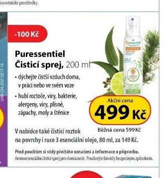 Puressentiel Čisticí sprej, 200 ml