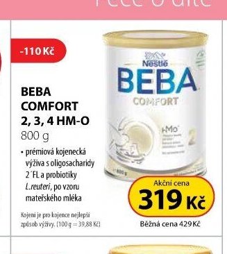 BEBA COMFORT 2, 3, 4 HM-O 800 g