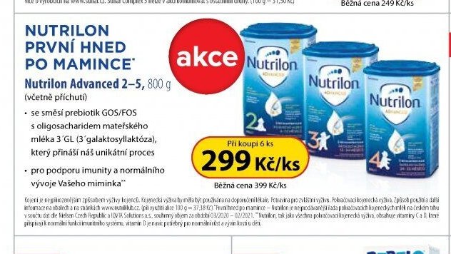 Nutrilon Advanced 2-5, 800 g