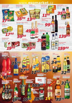 akční leták ESO MARKET 3.11.2021-14.11.2021