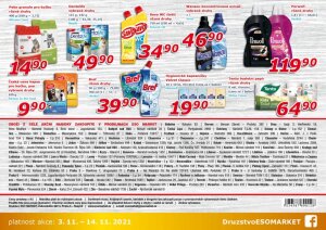 akční leták ESO MARKET 3.11.2021-14.11.2021