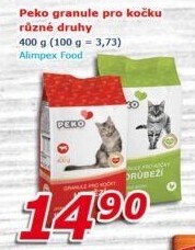 Granule pro kočky Peko