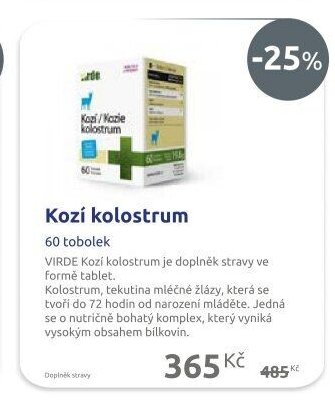 Kozí kolostrum