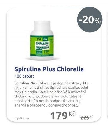 Spirulina Plus Chlorella