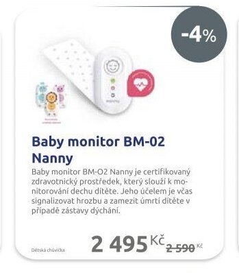 Baby monitor BM-02 Nanny