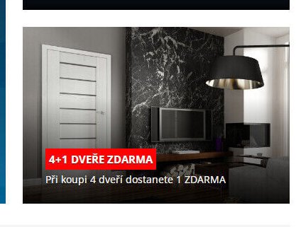 4+1 DVEŘE ZDARMA