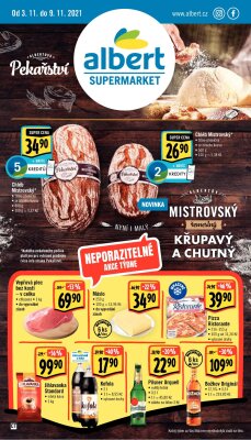 akční leták Albert 3.11.2021-9.11.2021