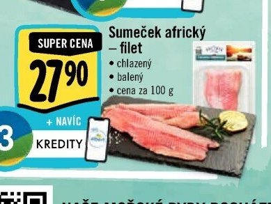 Sumeček africký - filet