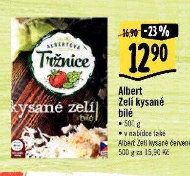 Albert Zelí kysané bílé