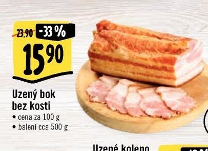 Uzený bok bez kosti