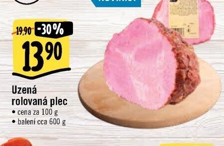 Uzená rolovaná plec
