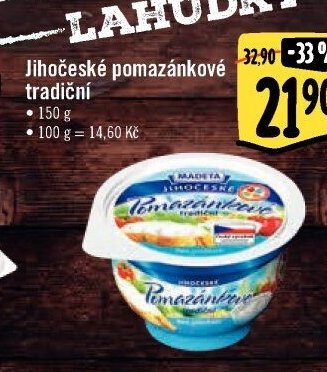 Jihočeské pomazánkové tradiční
