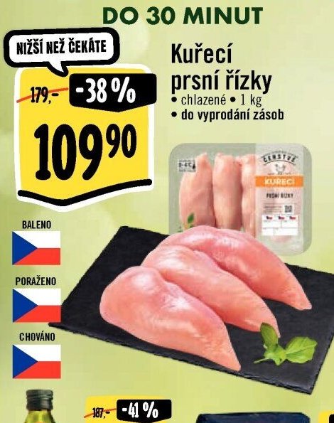 Kuřecí prsní řízky